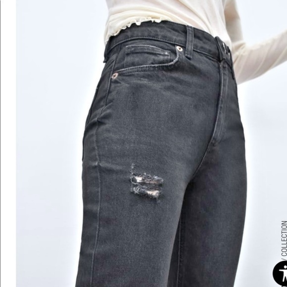 Zara slim ankle ripped jean - Picture 2 of 10